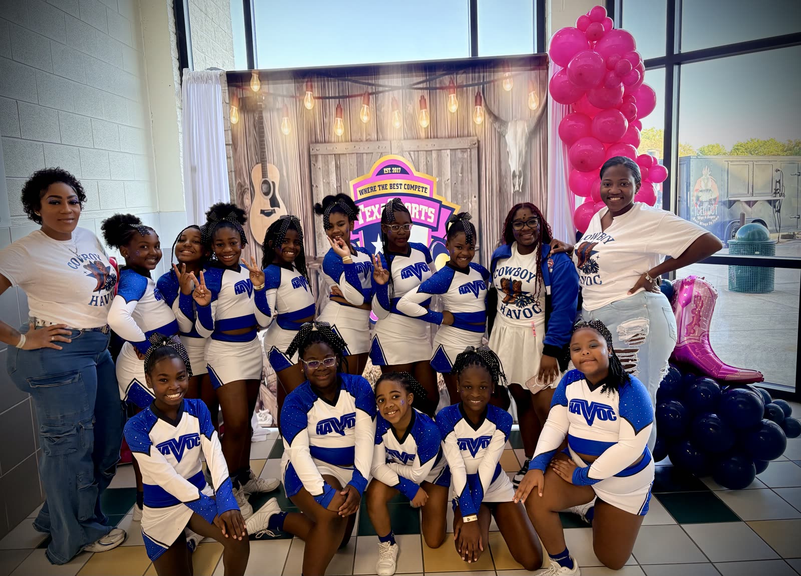 Cowboy Havoc cheer team